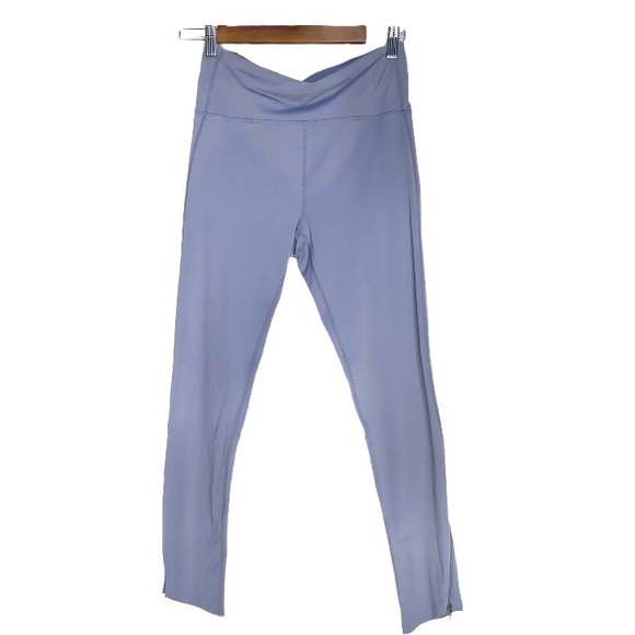 Zella Luella Luxe Lilac Gray High Waist 7/8 Leggings - Picture 4 of 10